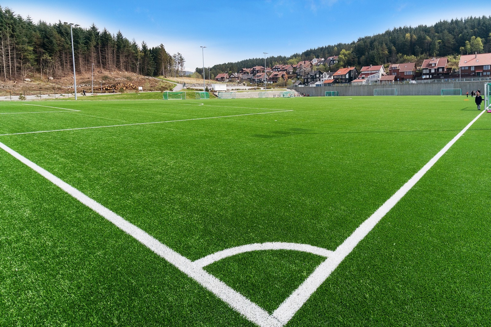 Bogafjell har et flott fotballanlegg, Bogafjell kirke og Bogafjell senter med dagligvarebutikken Meny, apotek, treningssenter, Europris og legesenter. Galleribilde
