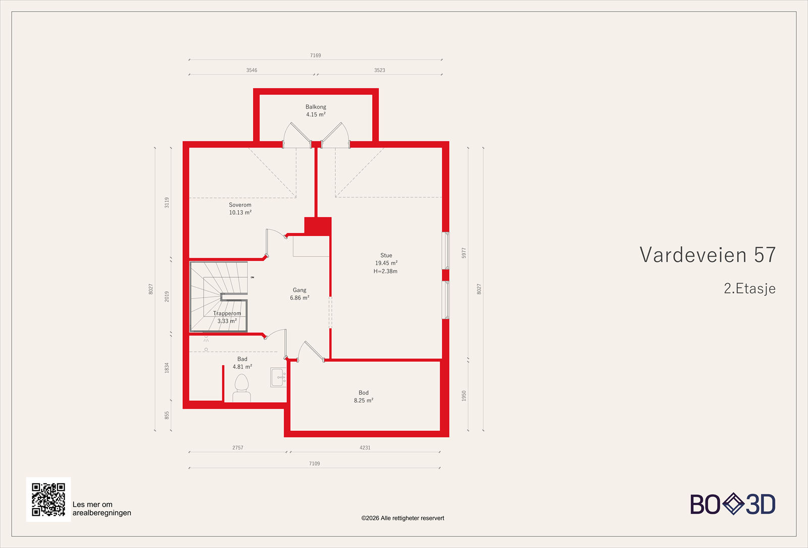 Vardeveien 57-2.Etasje-Useable area.png Galleribilde