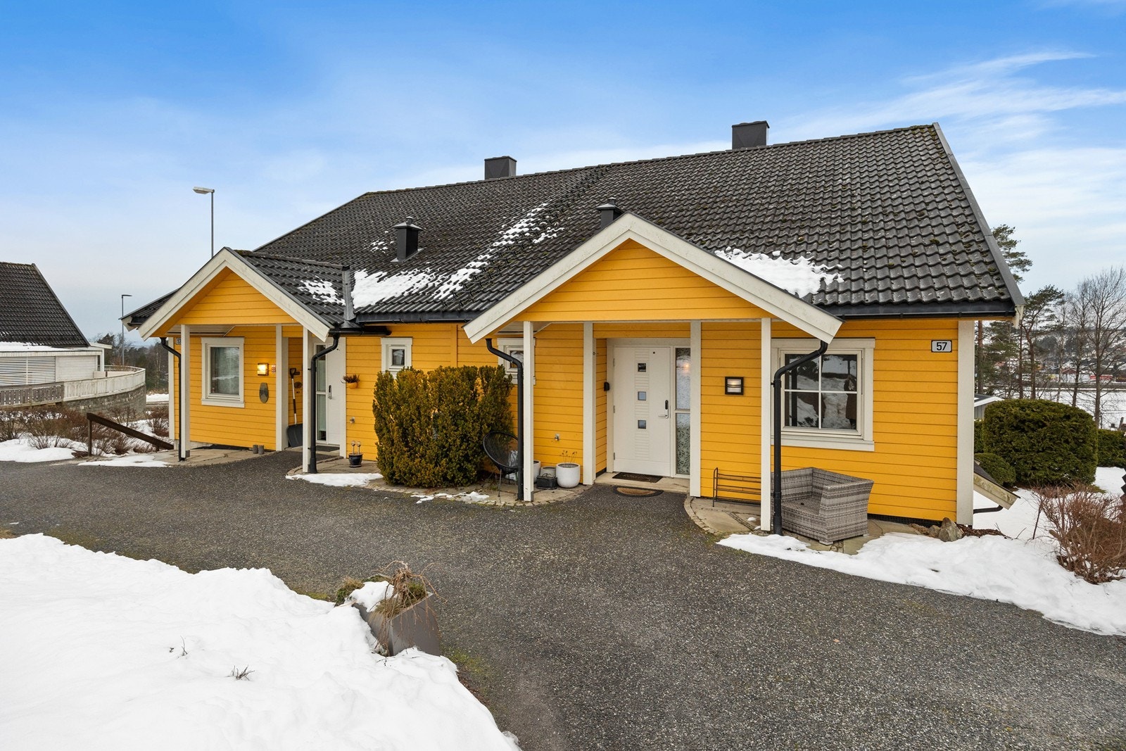 Hyggelig inngangsparti. Galleribilde