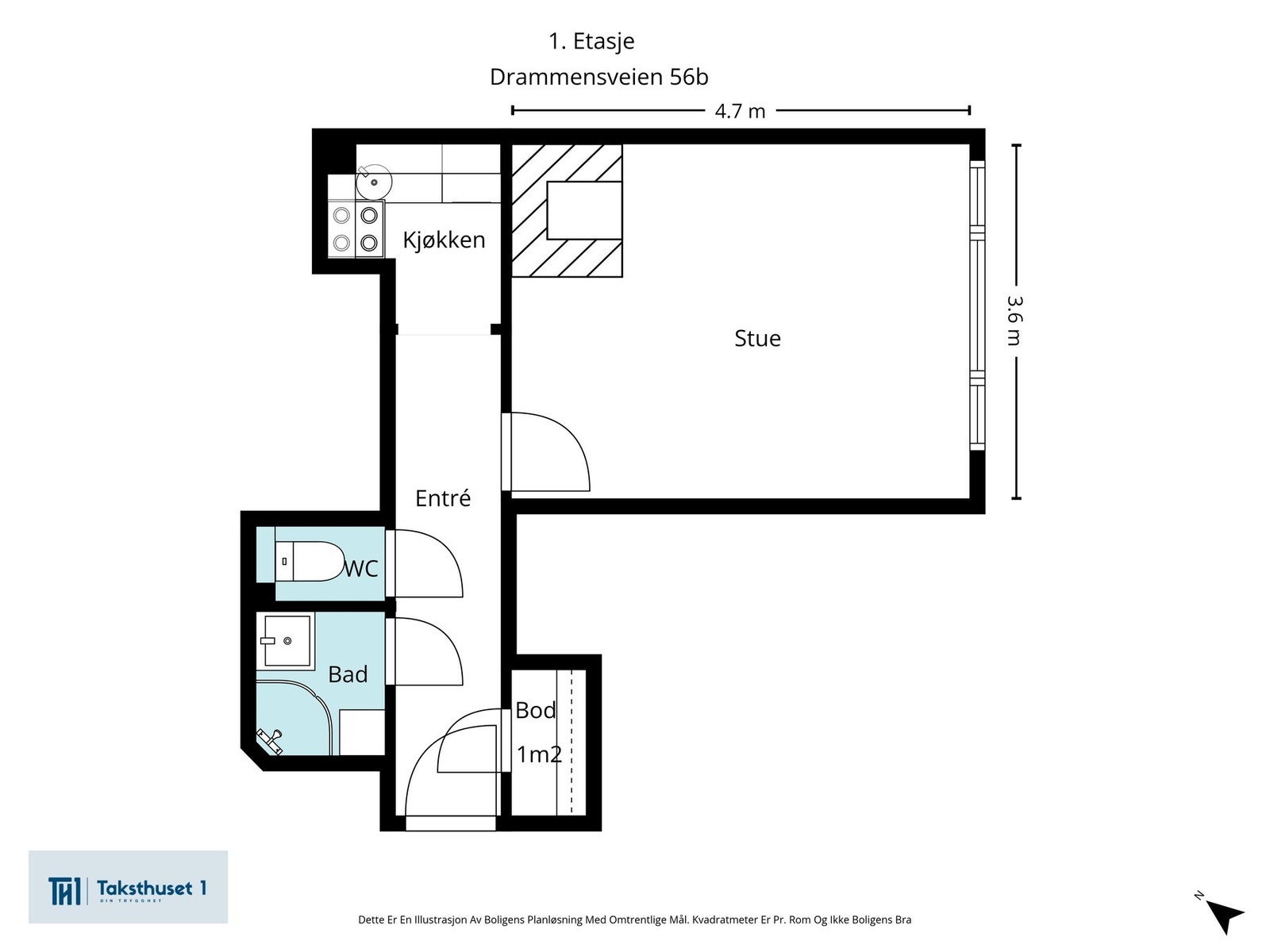 Plantegning. Galleribilde