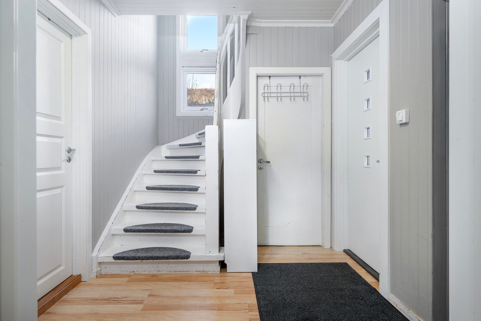 Boligen strekker seg over tre etasjer. Galleribilde