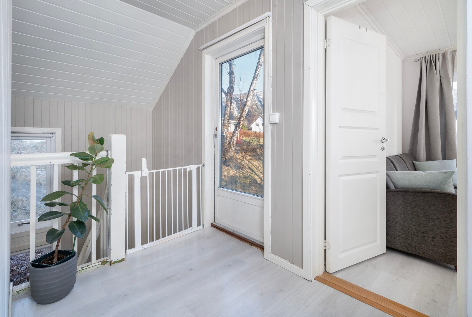 Vi tar turen opp til loftet. Galleribilde