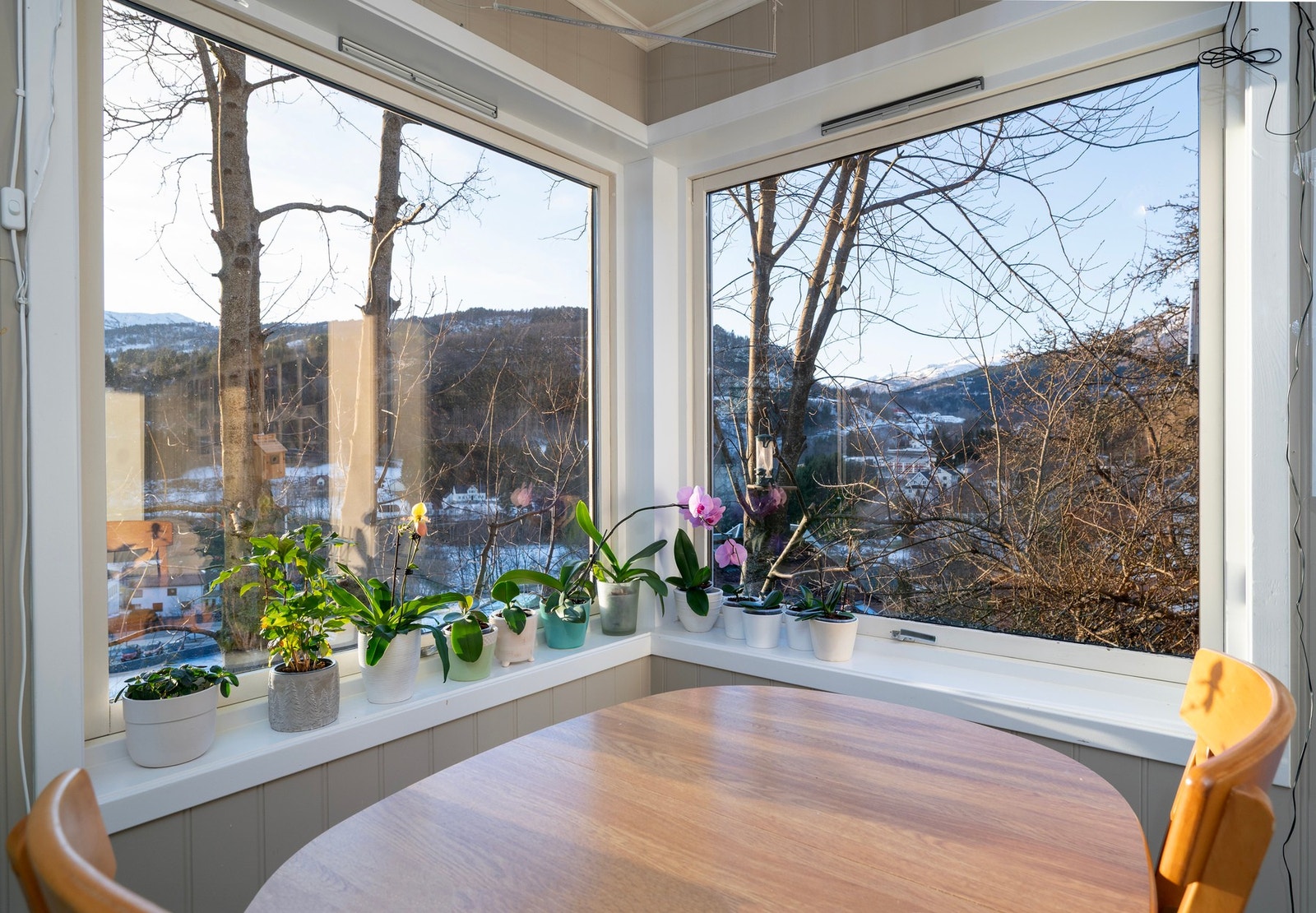 Her kan man nyte god mat med fantastisk utsikt! Galleribilde