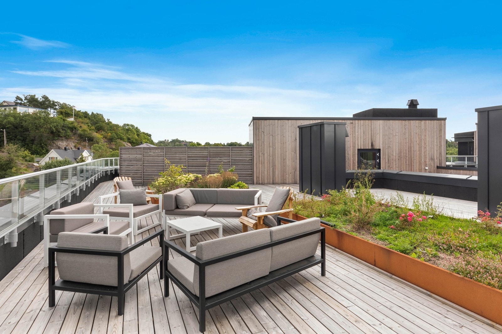 Takterrasse Galleribilde