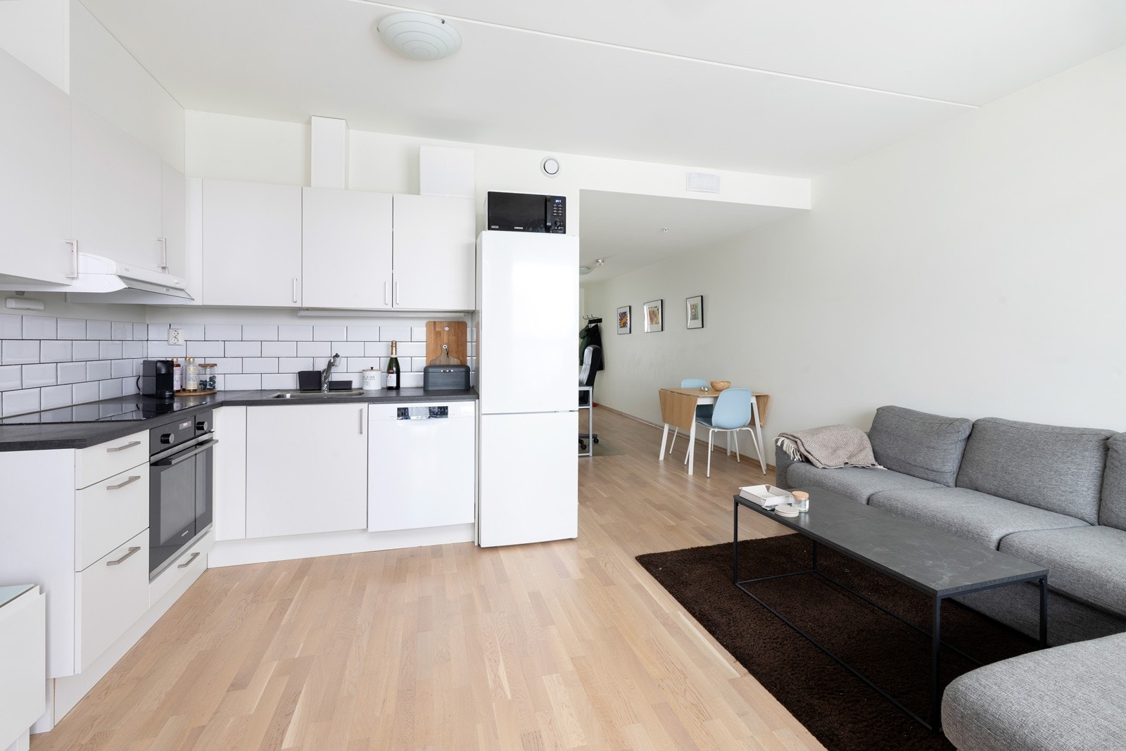 Åpen stue/kjøkkenløsning Galleribilde