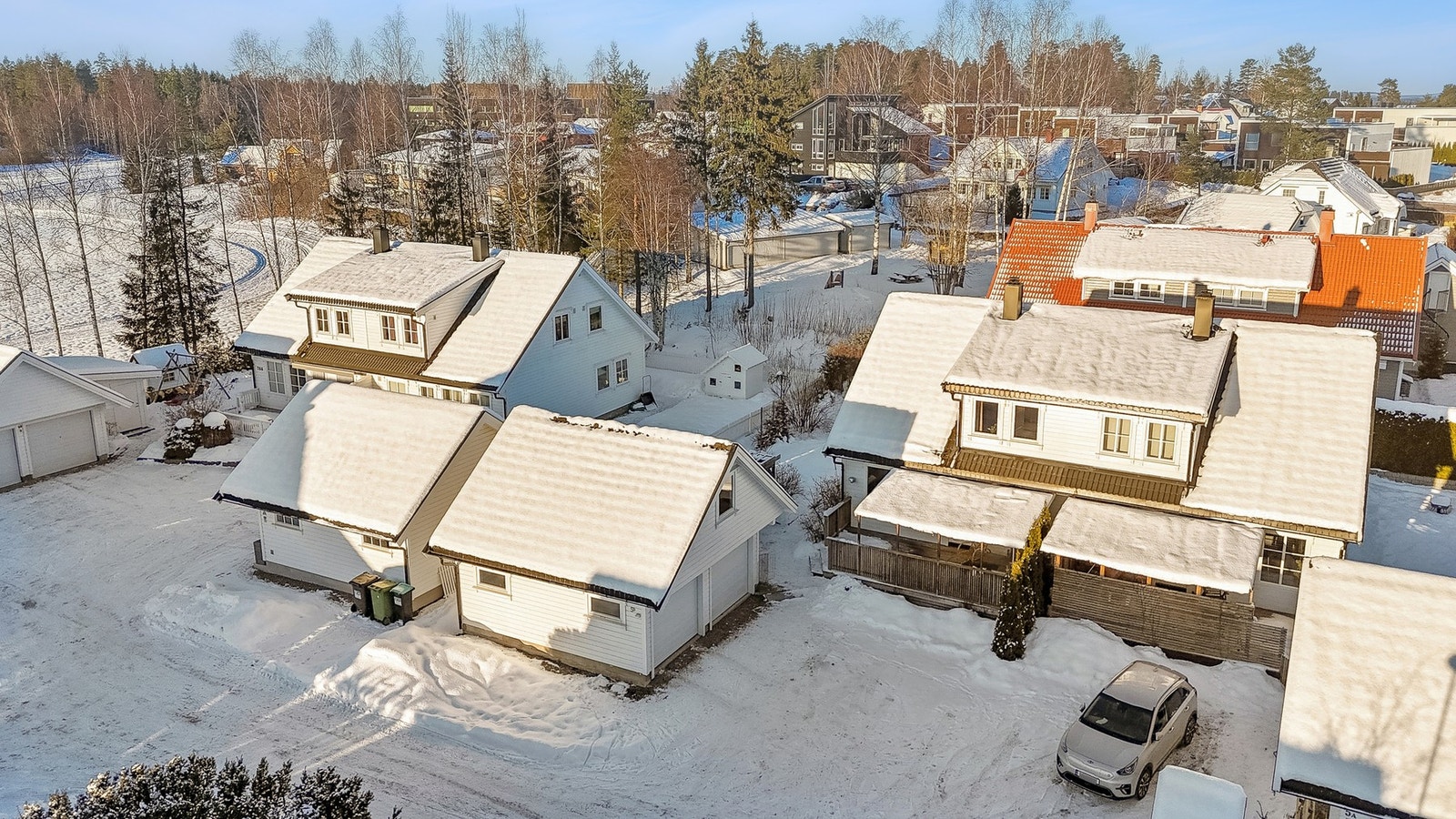 Her har du svært god intern beliggenhet i en blindvei uten gjennomgangstrafikk. Galleribilde