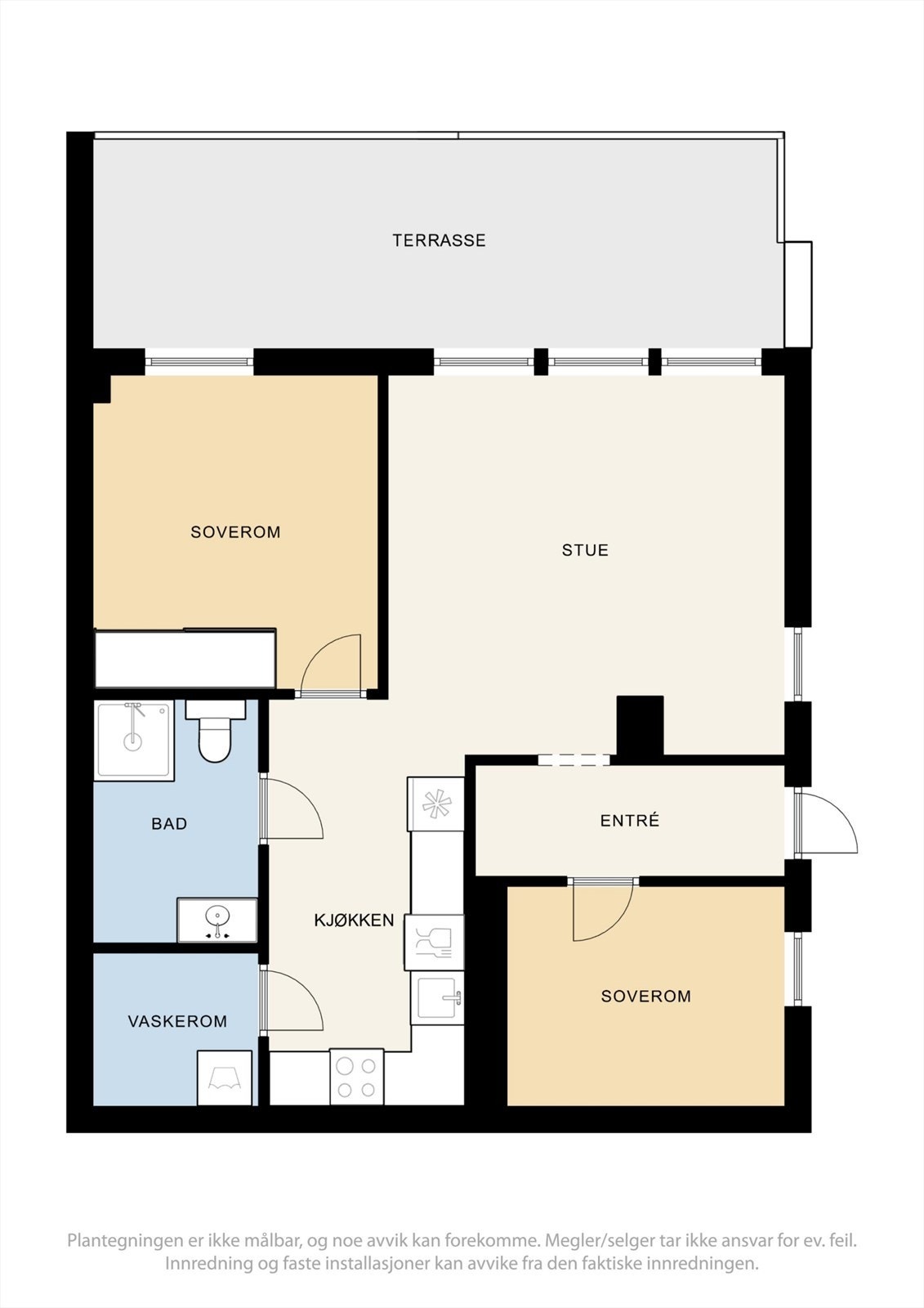 Plantegning. Galleribilde