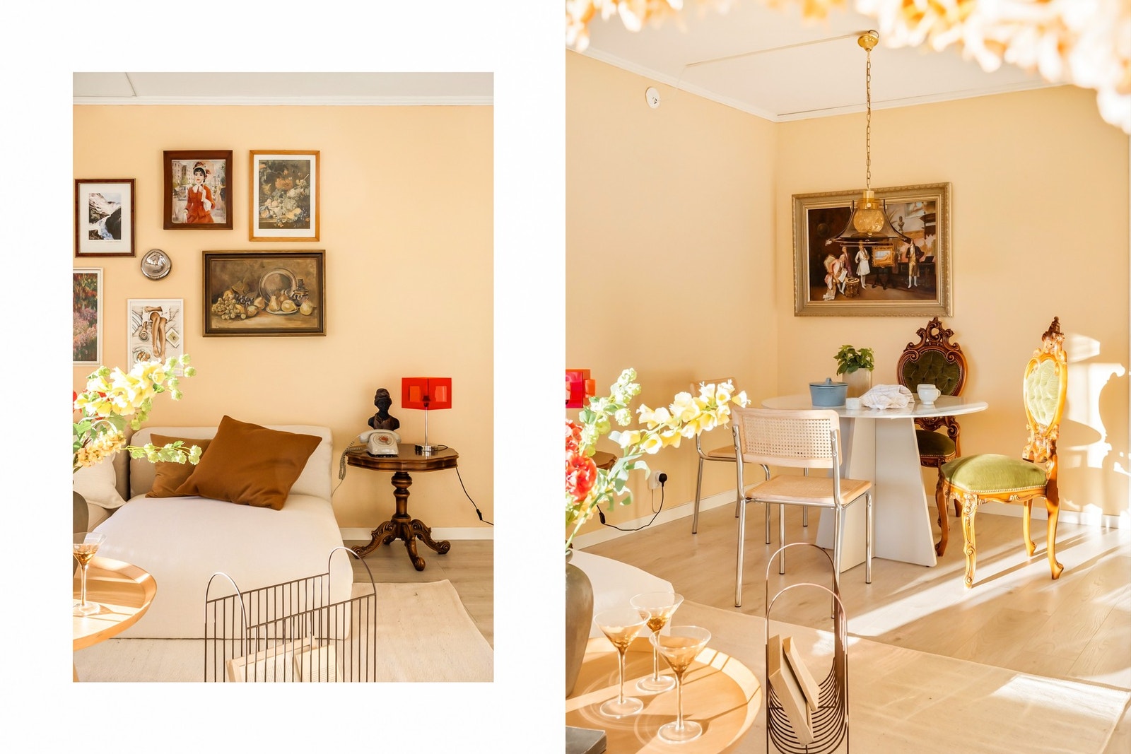 Store vinduer sørger for rikelig med lysinnslipp og en god atmosfære Galleribilde