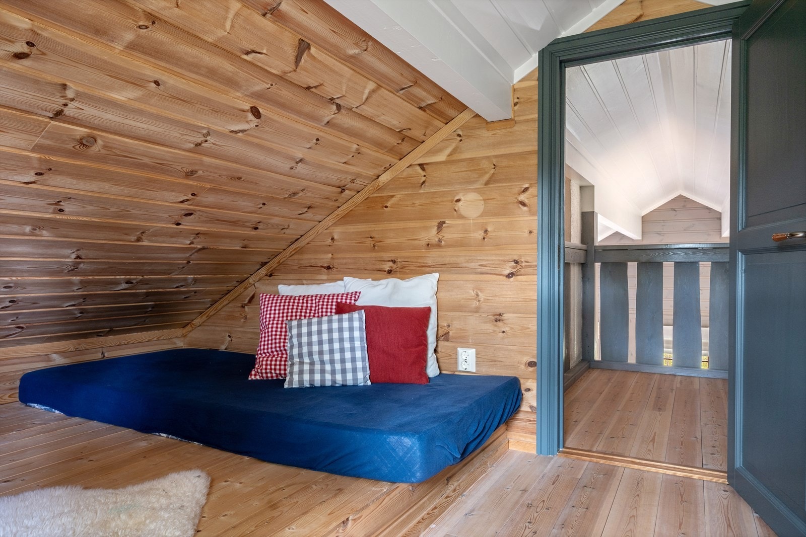 Hemsen er i dag innredet med ekstra soveplasser. Galleribilde