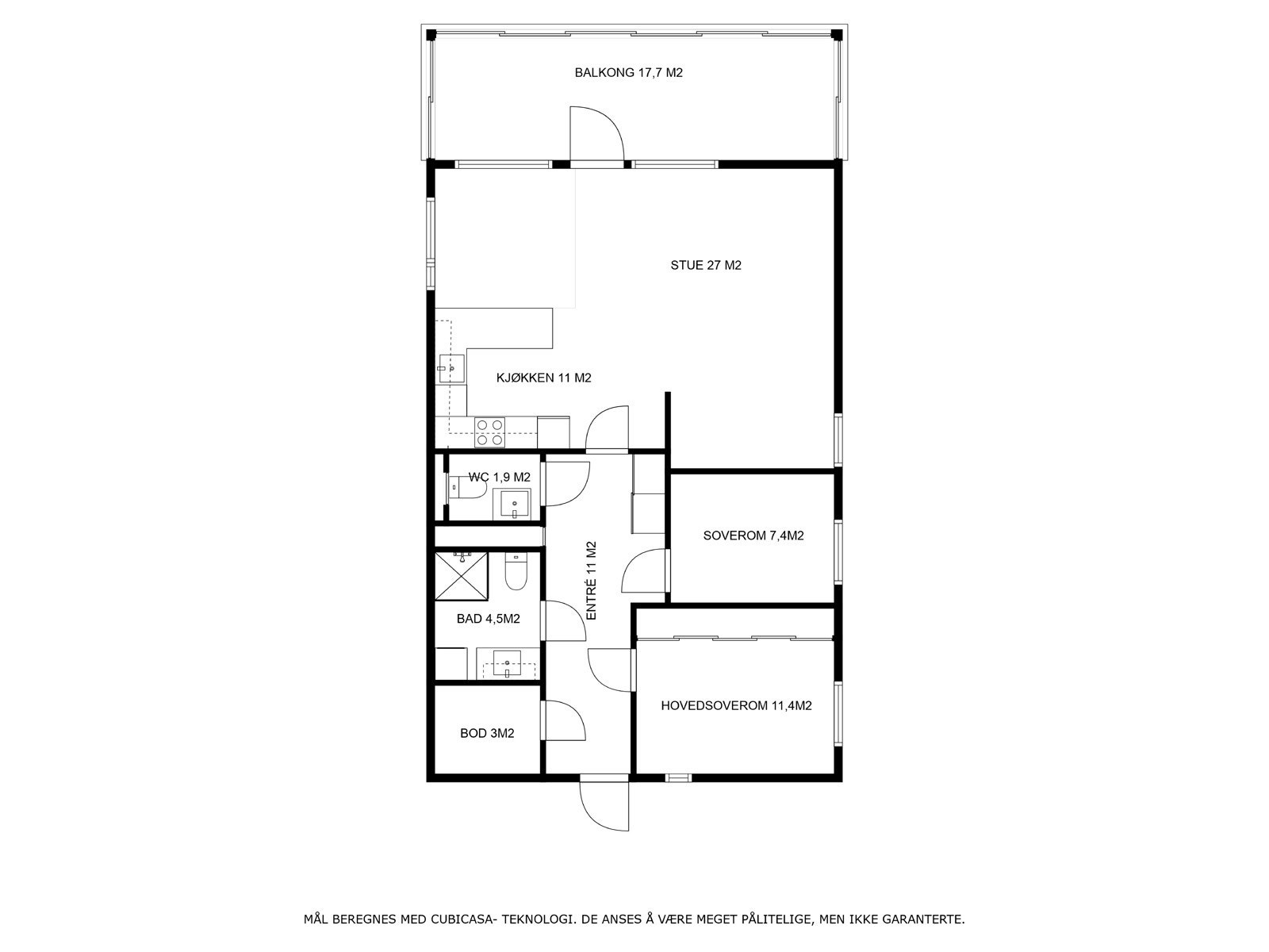 Planskisse. Galleribilde