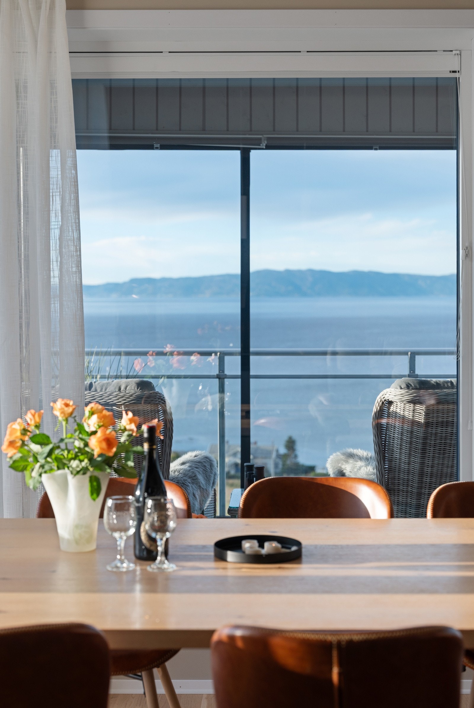 Her kan man lage mat og samtidig nyte den flotte utsikten. Galleribilde