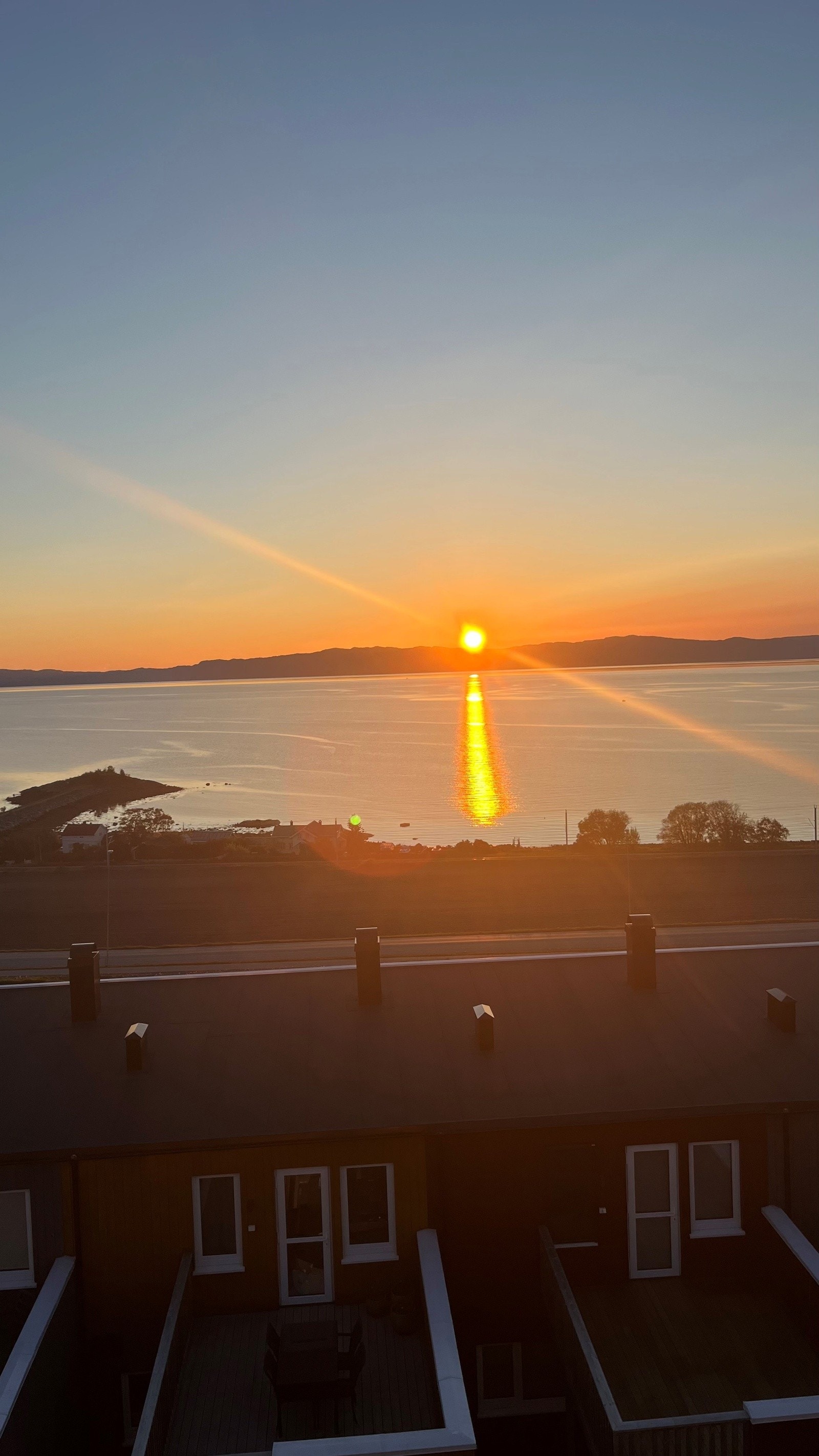 Solnedgangsbilde tatt av eier. Galleribilde