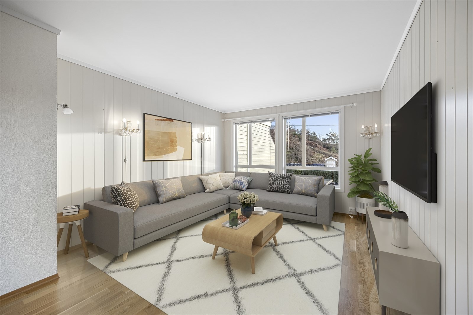 Det er brukt digital styling for inspirasjon Galleribilde