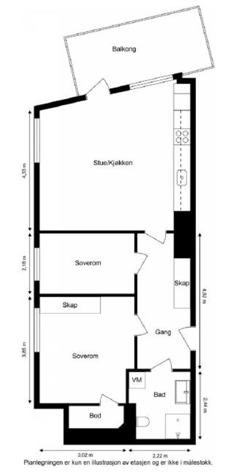 Planillustrasjon. Galleribilde