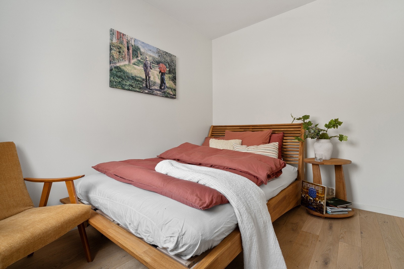 Hoveddelen har 3 soverom.