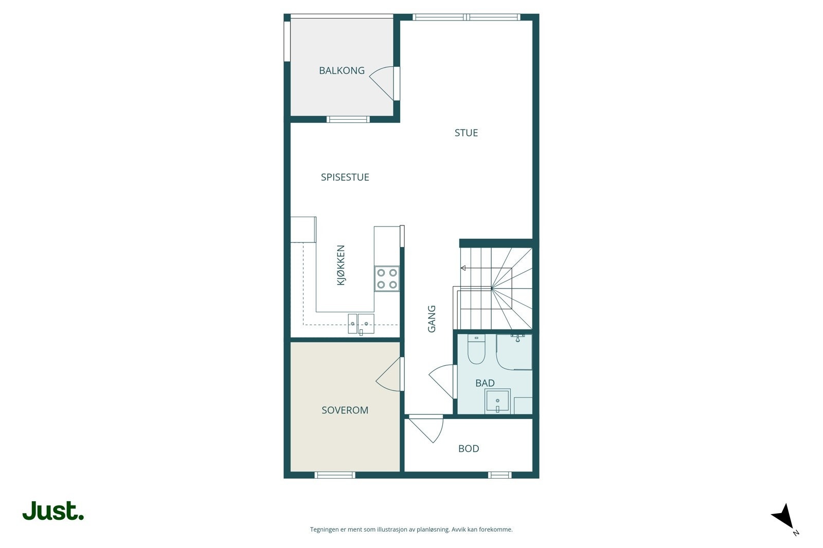 Planskisse 2.etasje.