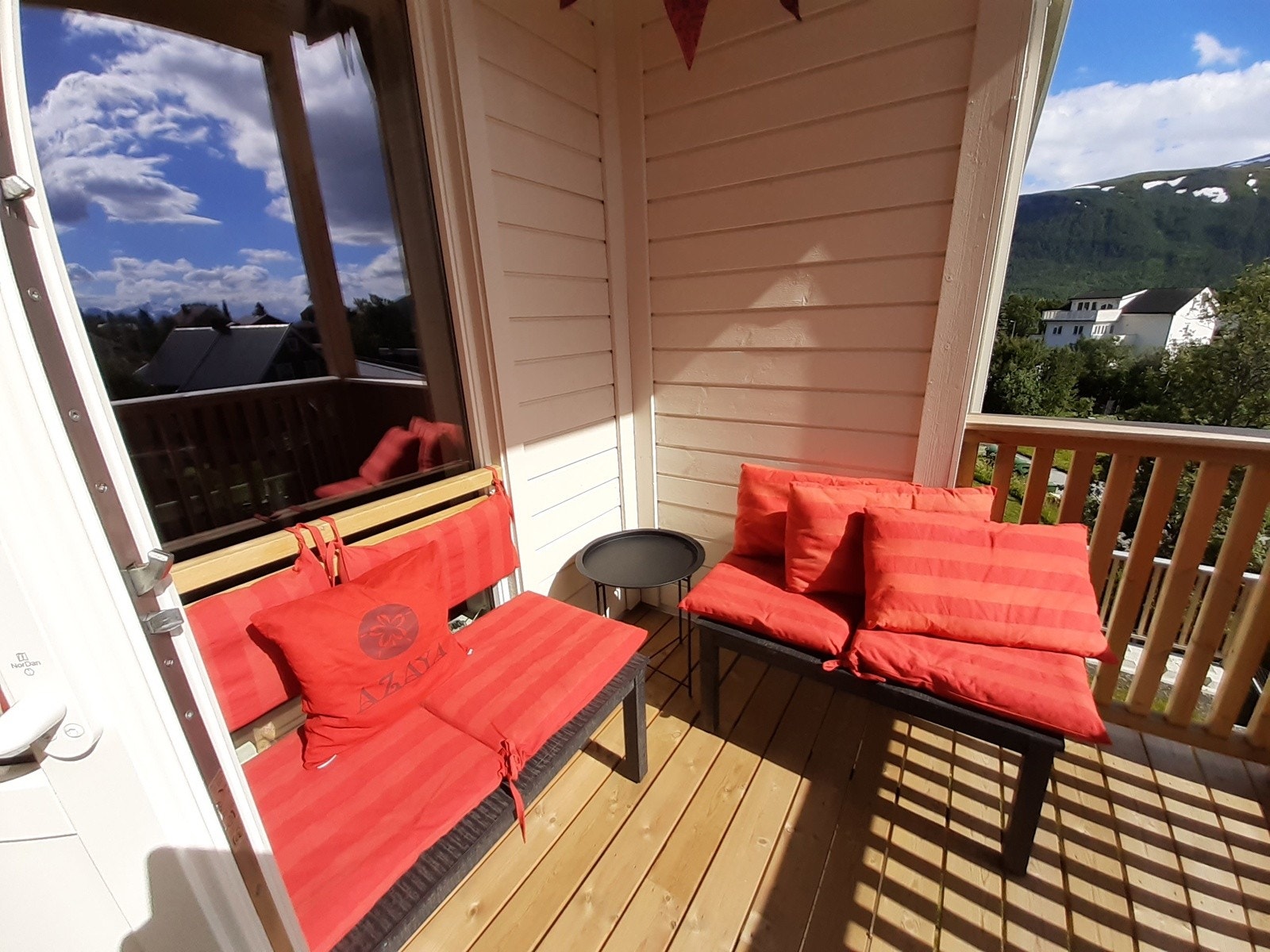 Selgers private bilde fra balkong.