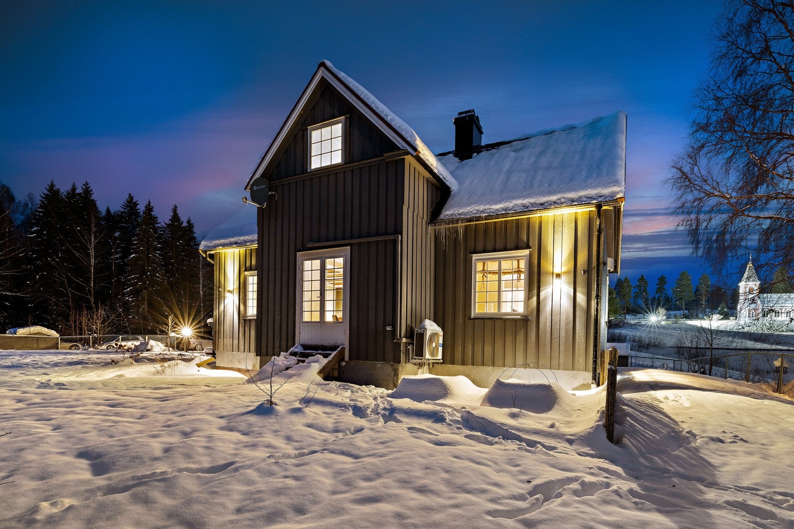 Taket ble tekket i 2015. Selgers private bilde. Galleribilde