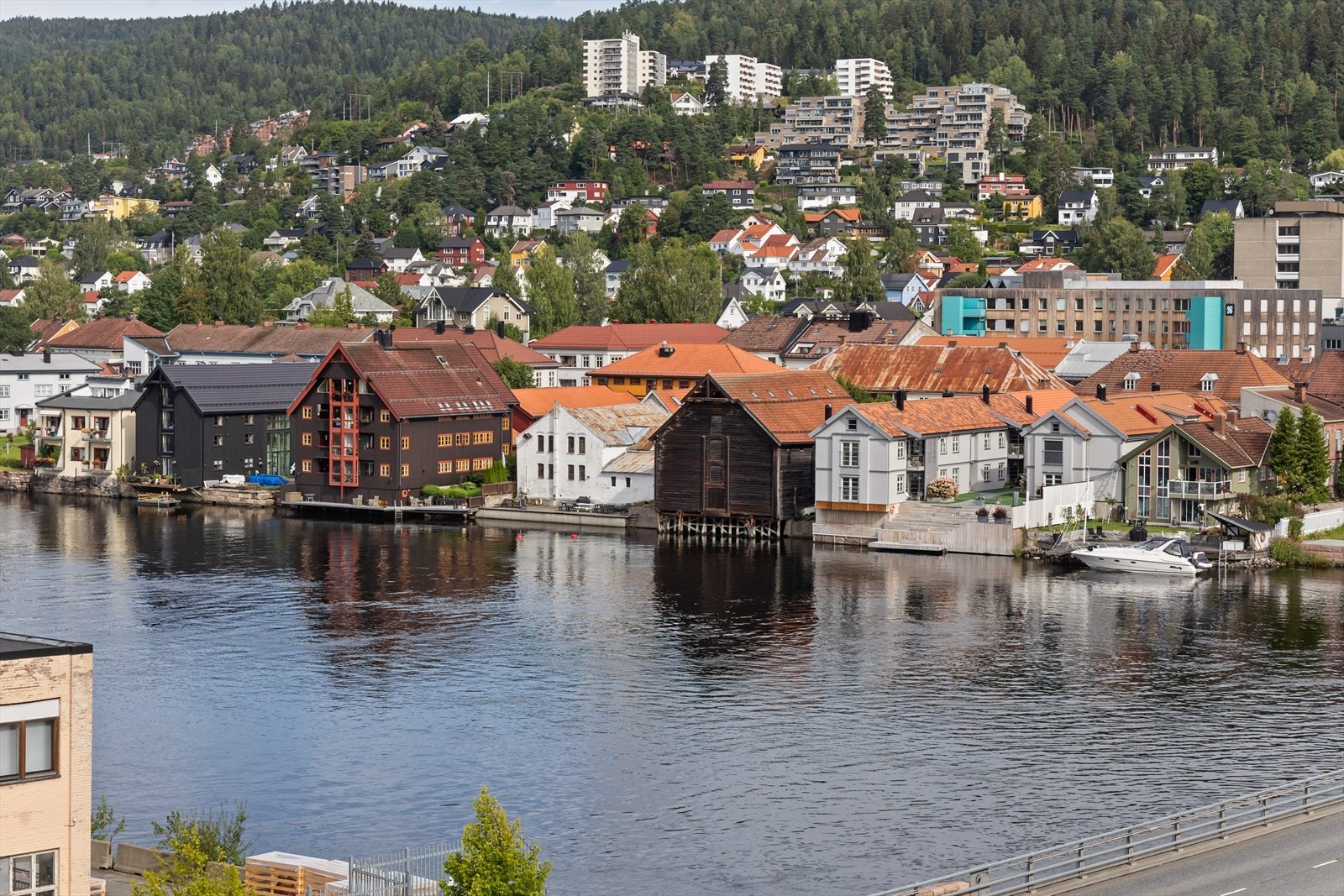 Utsiktsbilde fra felles takterrase Galleribilde