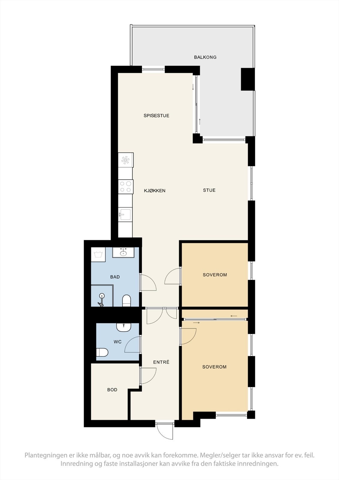 Plantegning Galleribilde