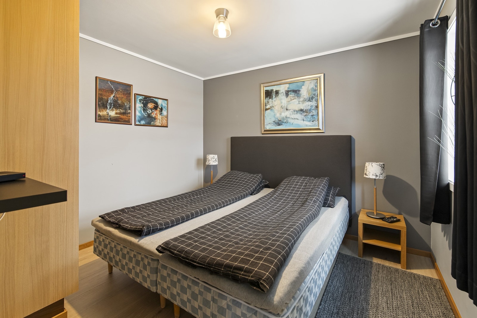 Soverommene har god plass Galleribilde