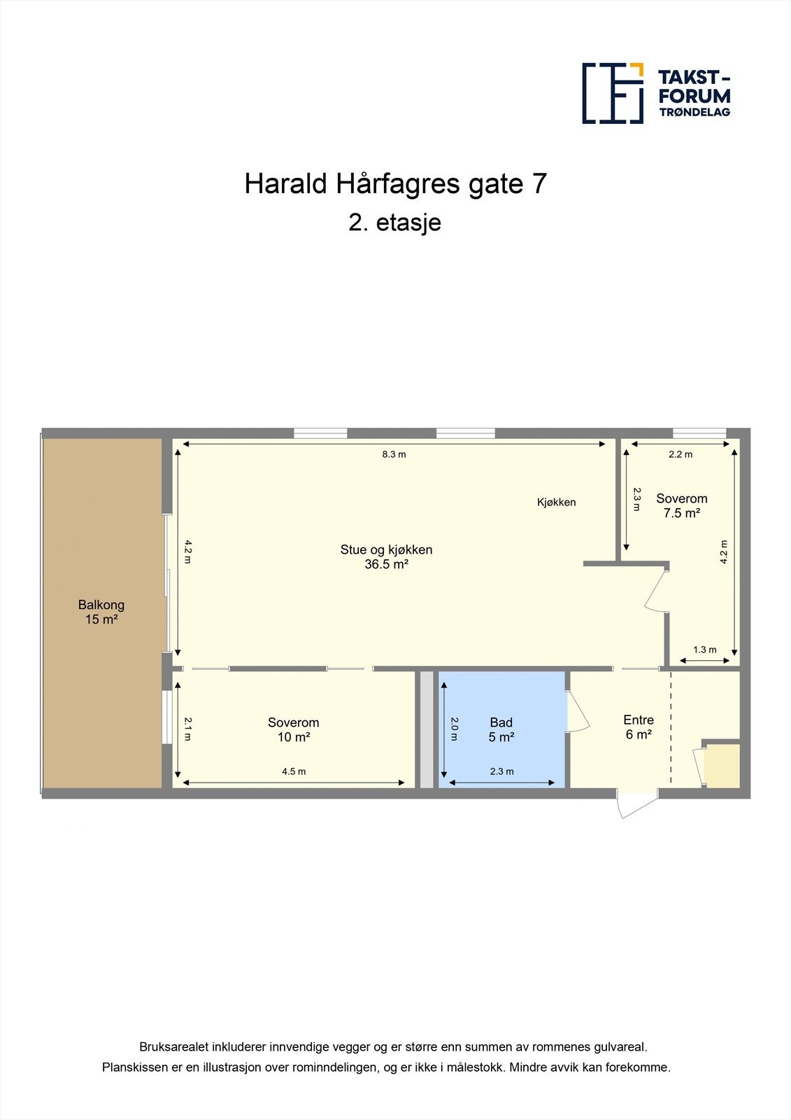 Planskisse. Galleribilde