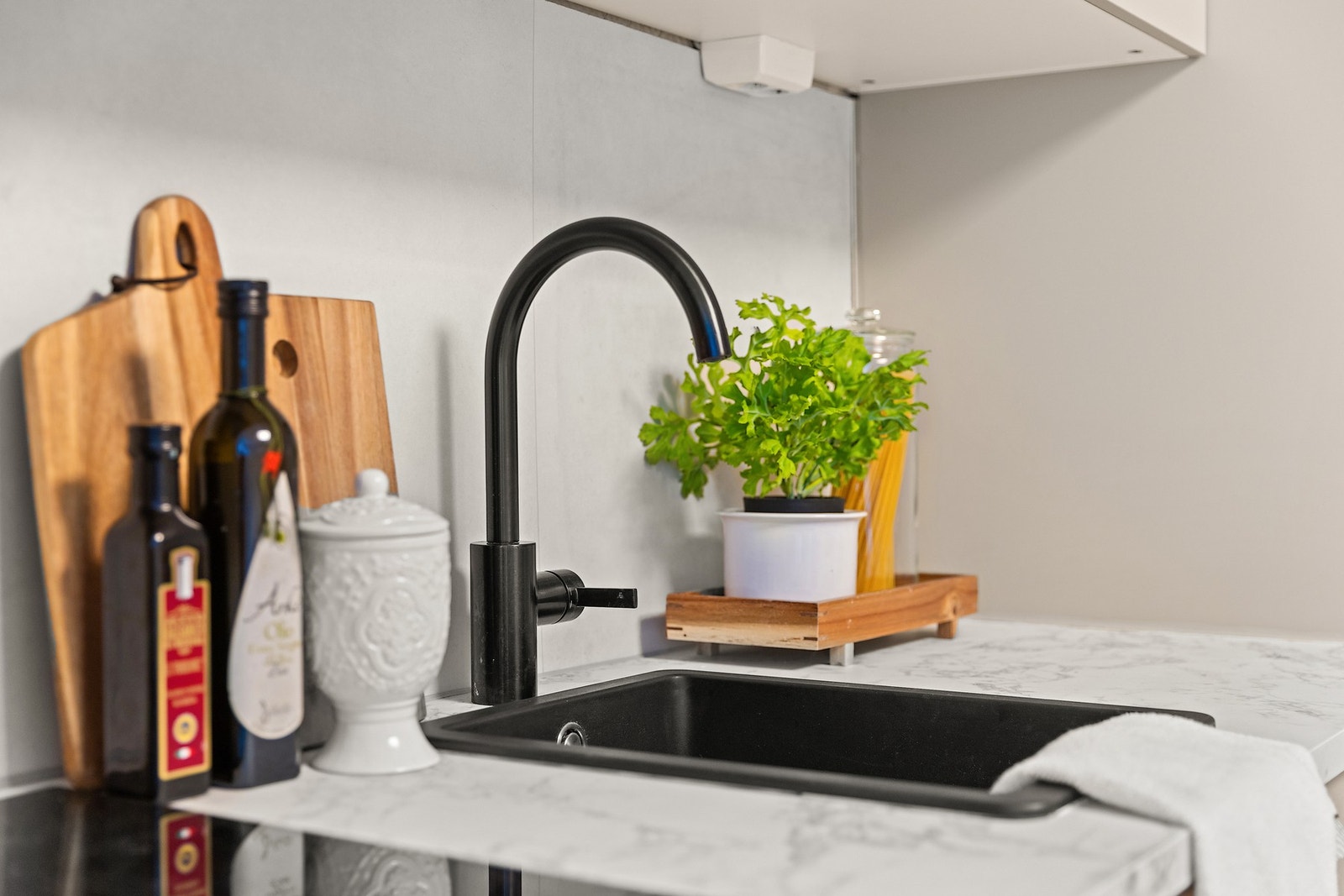 En gjennomført bolig med stilige detaljer. Galleribilde