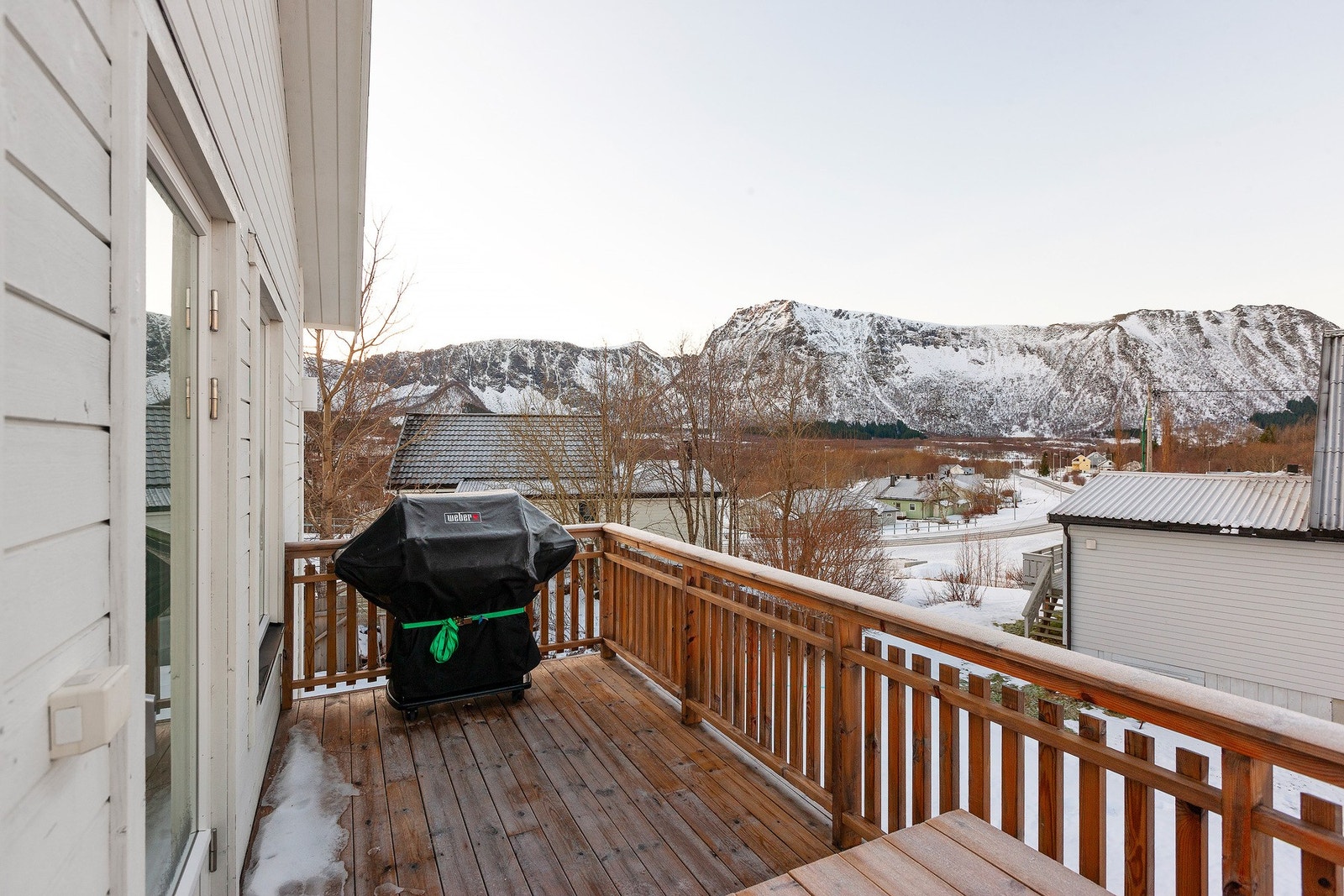 Utsikt fra veranda. Galleribilde