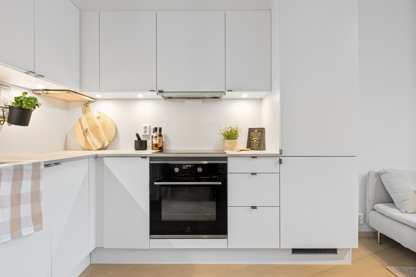 Det er også montert automatisk vannstopper og komfyrvakt for ekstra trygghet. Galleribilde