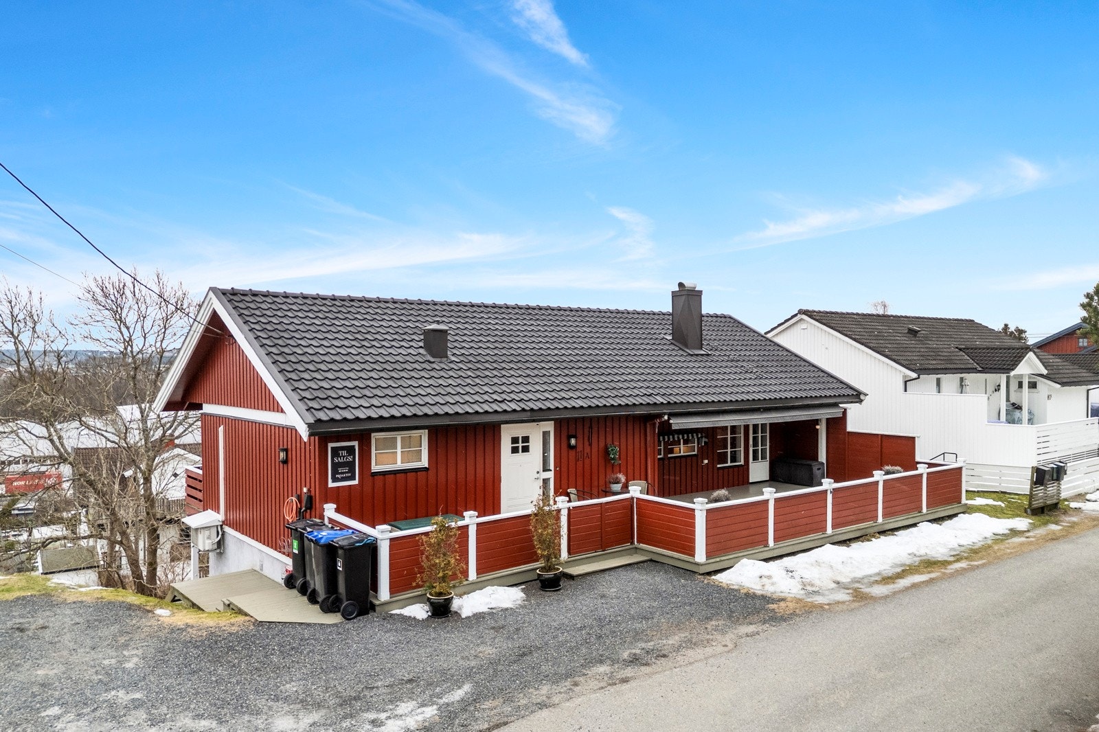 Fasade inngangsparti Galleribilde