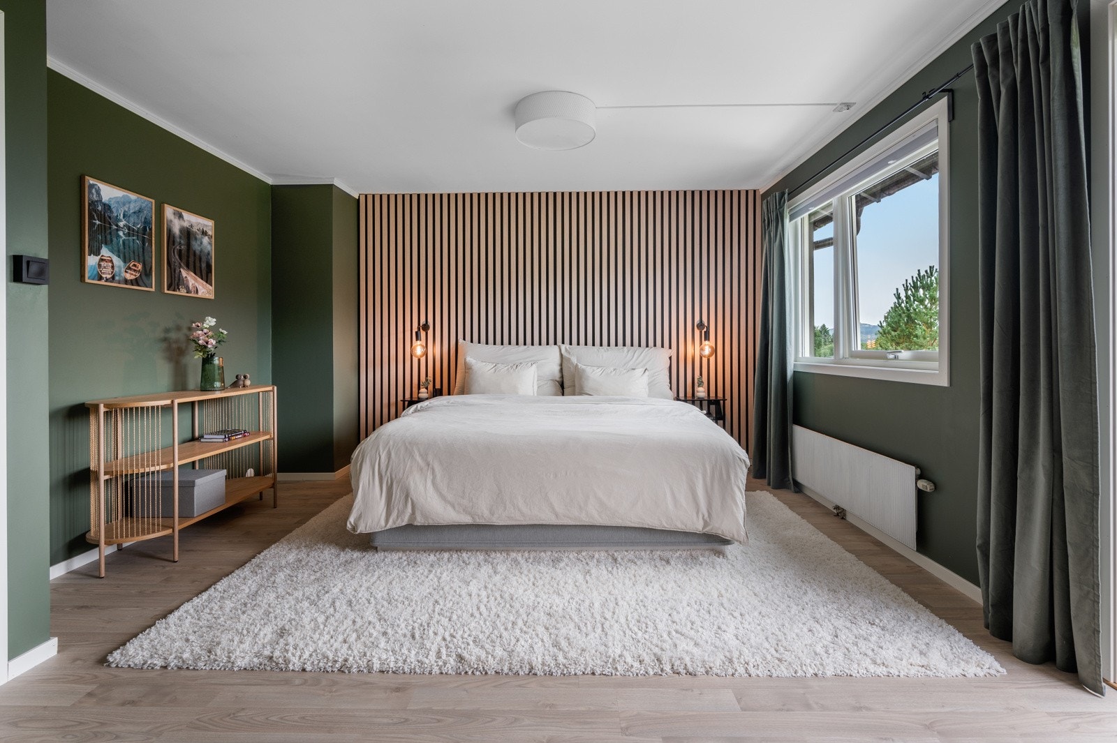 Stort hovedsoverom på hele 19,5 kvm. Galleribilde