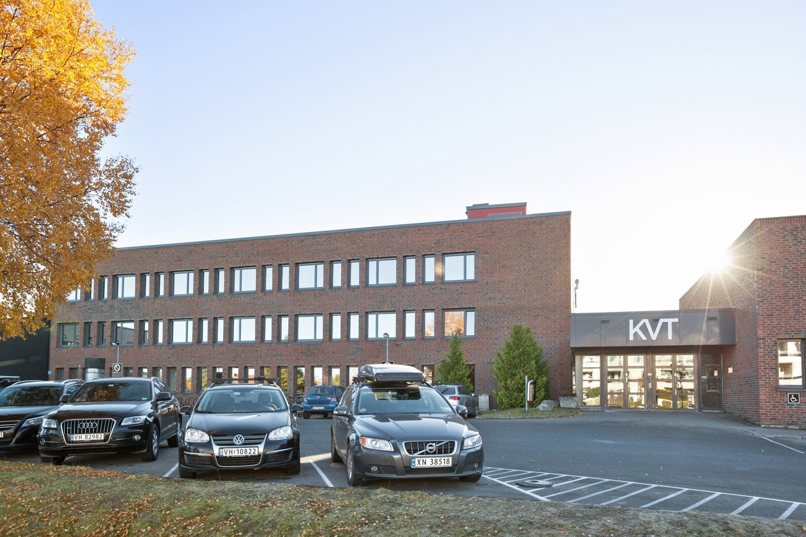 Kristen Videregående skole (KVT) ligger i området ved City Syd. Galleribilde