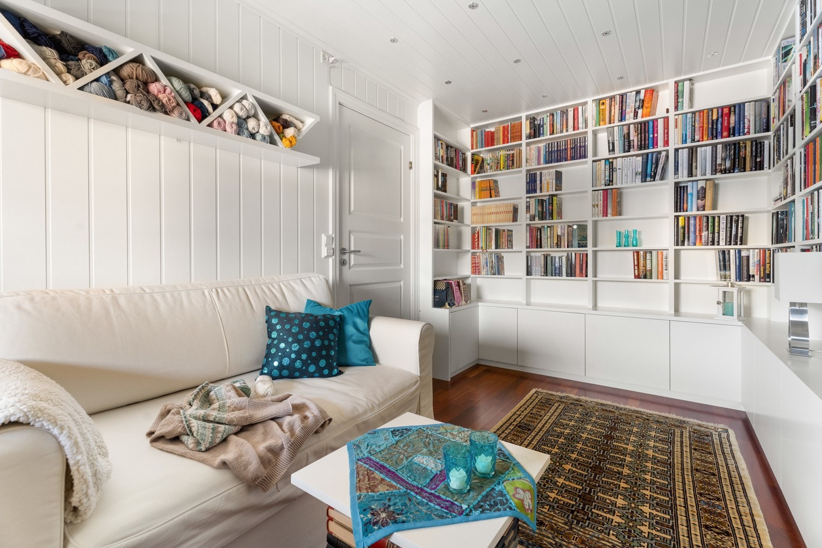 Soverom som i dag blir brukt som leserom. Galleribilde