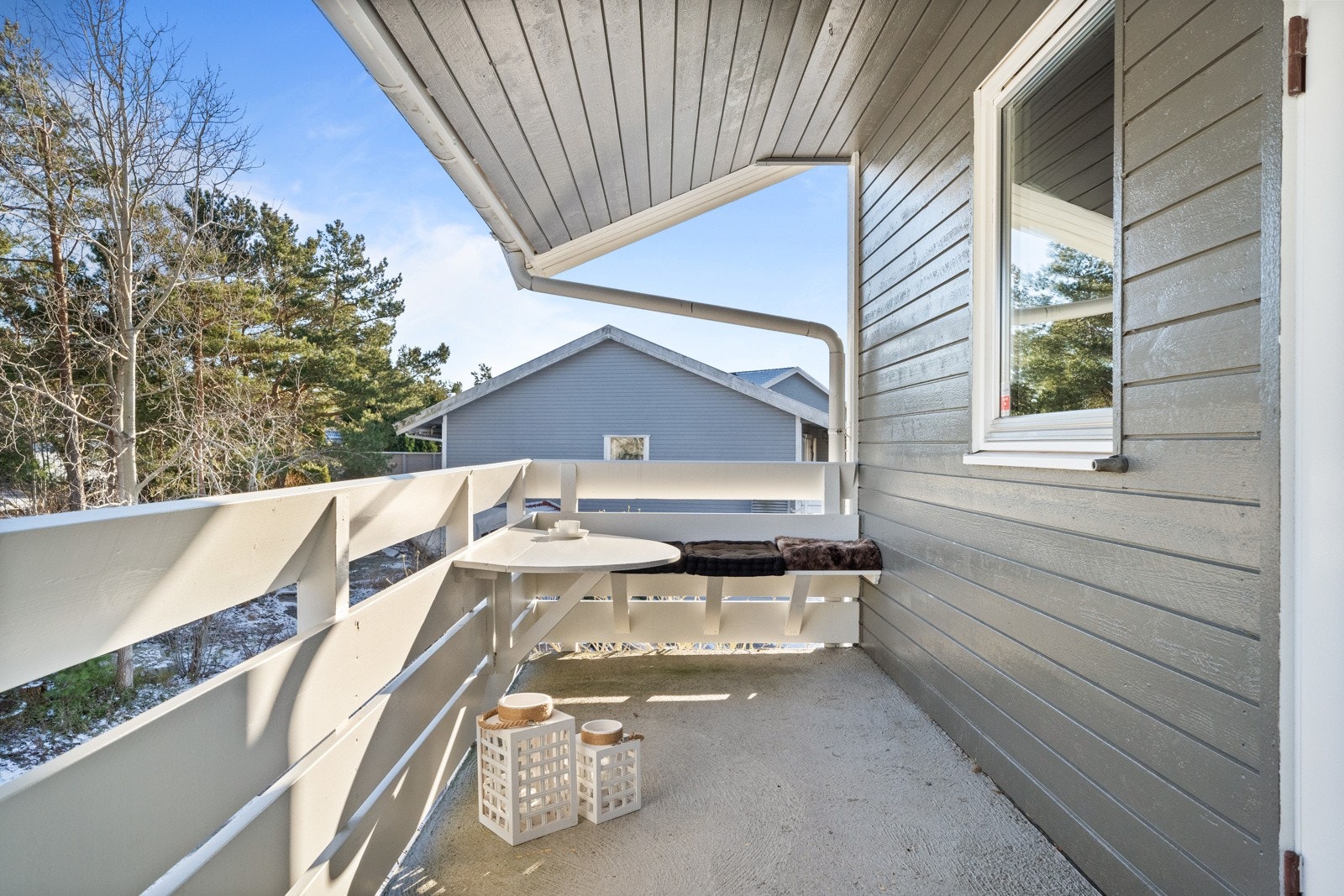 Leiligheten har blitt slått sammen fra to leiligheter. Galleribilde