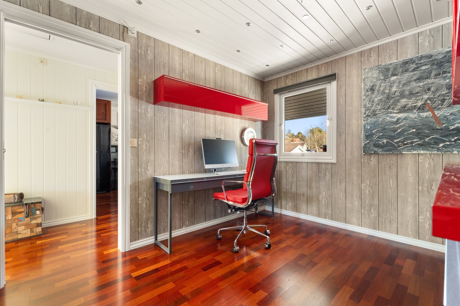 Soverommet er på 10 kvm. Galleribilde