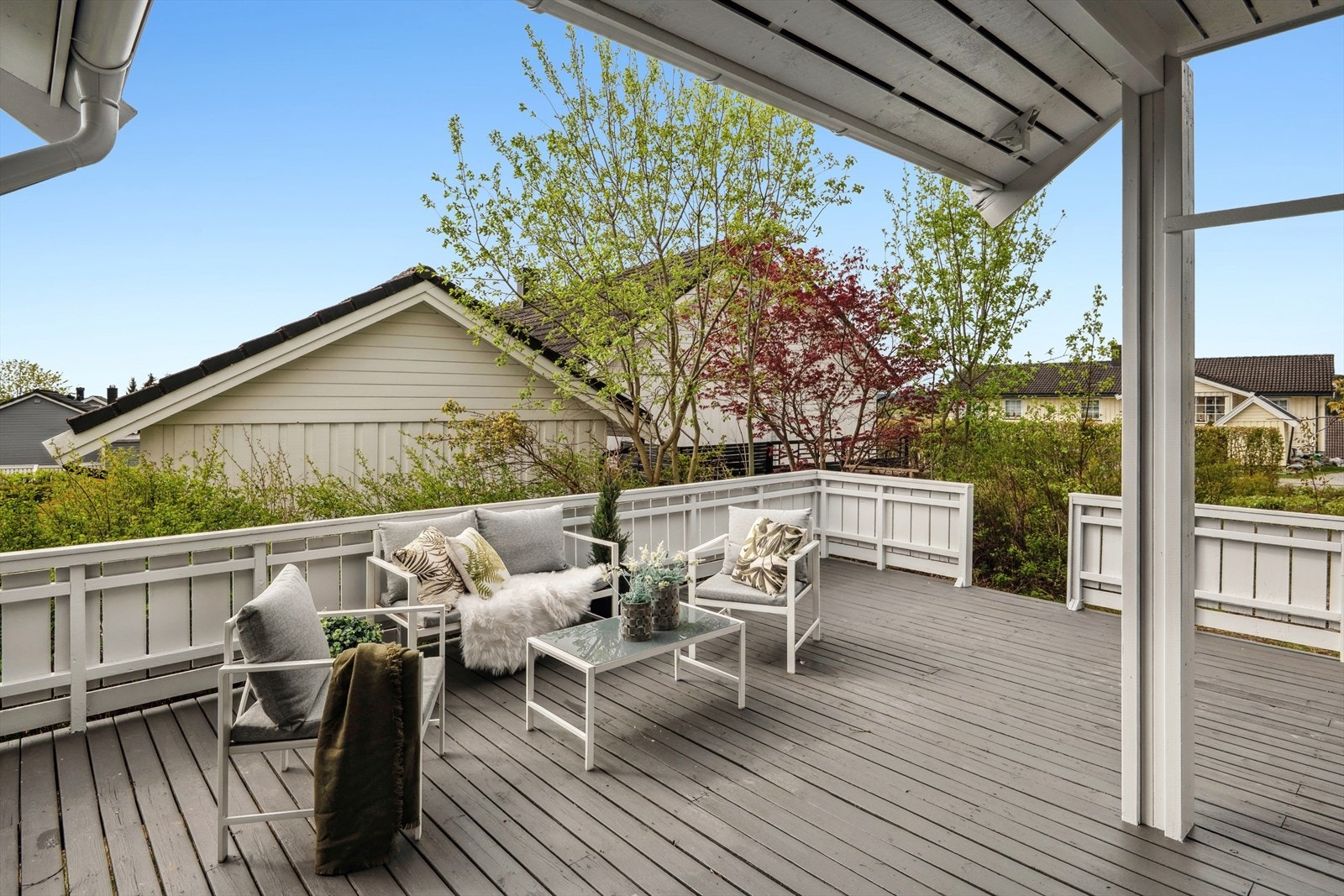 Her kan du skape din egen trivelige uteplass. Galleribilde