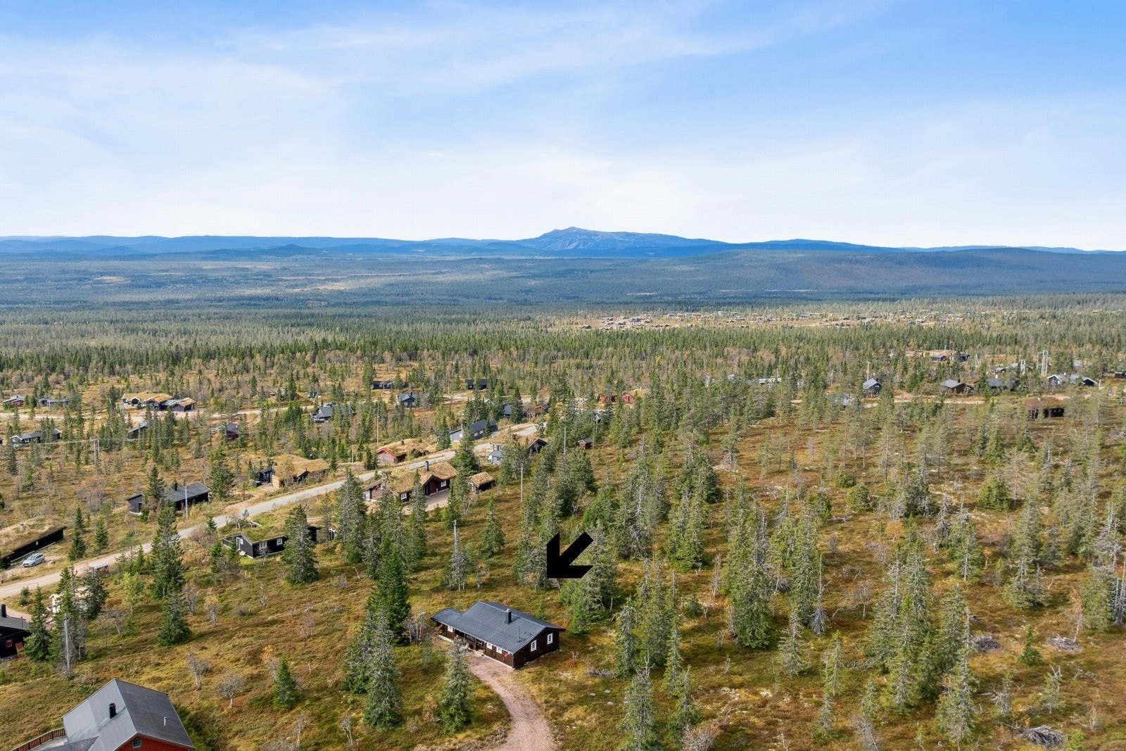 Beliggenheten i hytteområdet er unik og bør oppleves Galleribilde