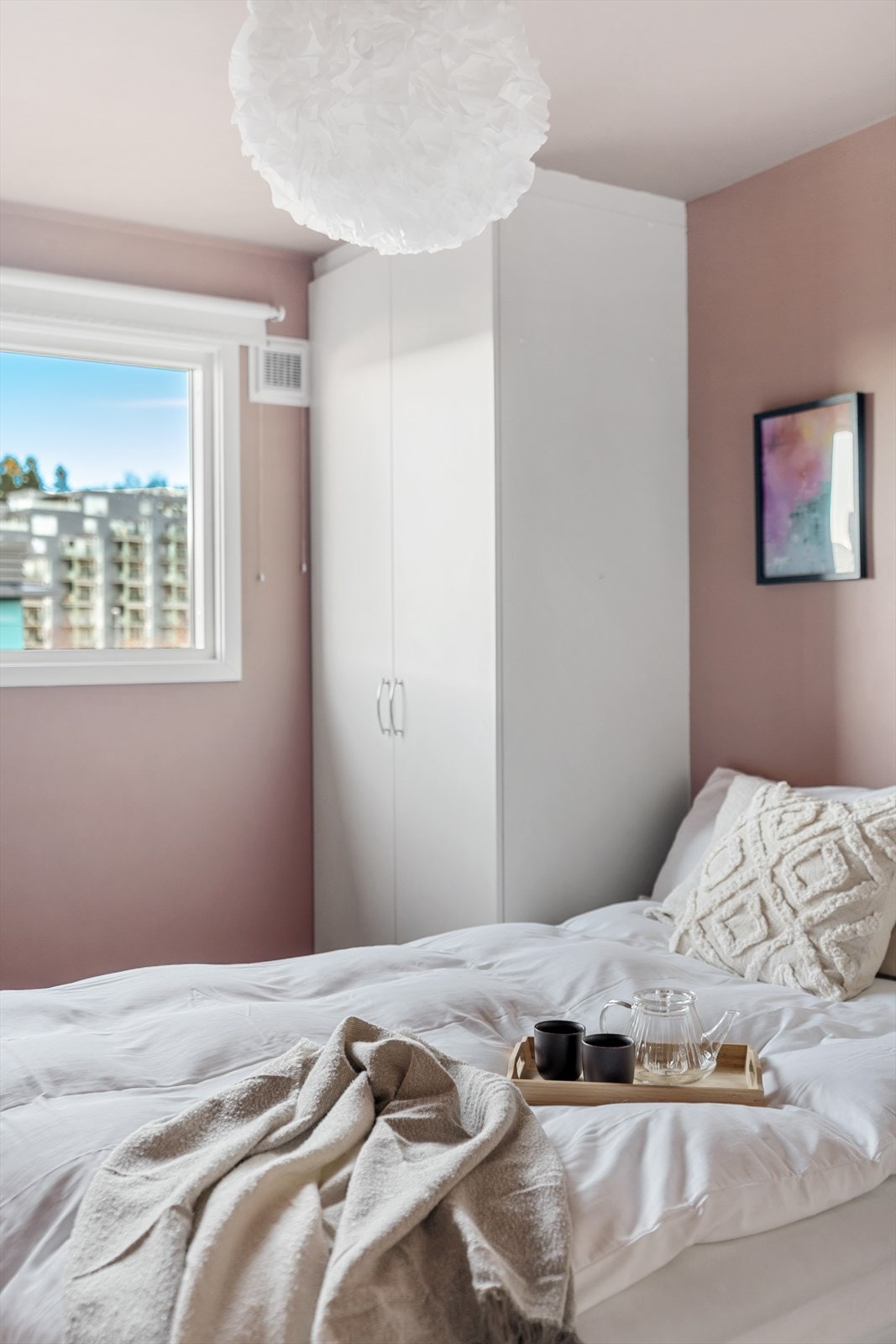 Detaljbilde soverom Galleribilde