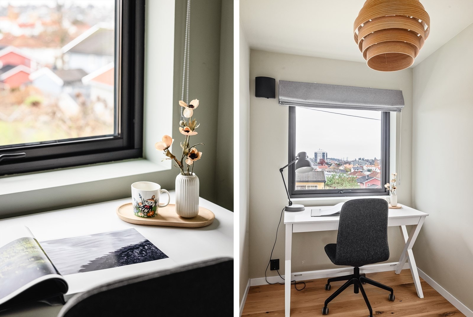 Det er også et praktisk og flerbruksvennlig kontor som kan brukes etter egne ønsker og behov. Galleribilde