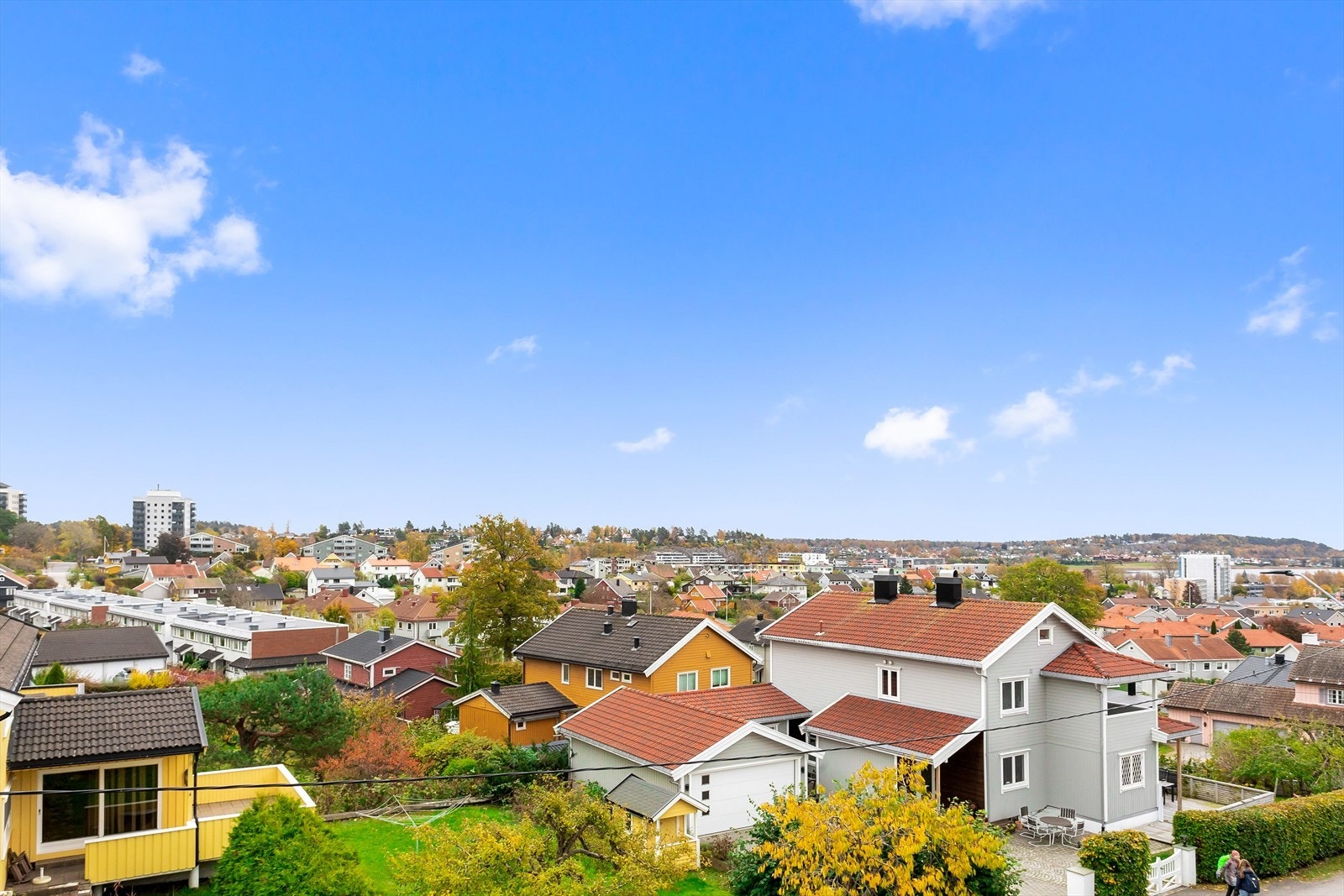 Fra loftsetasjen er det nydelig utsikt i alle retninger! Galleribilde