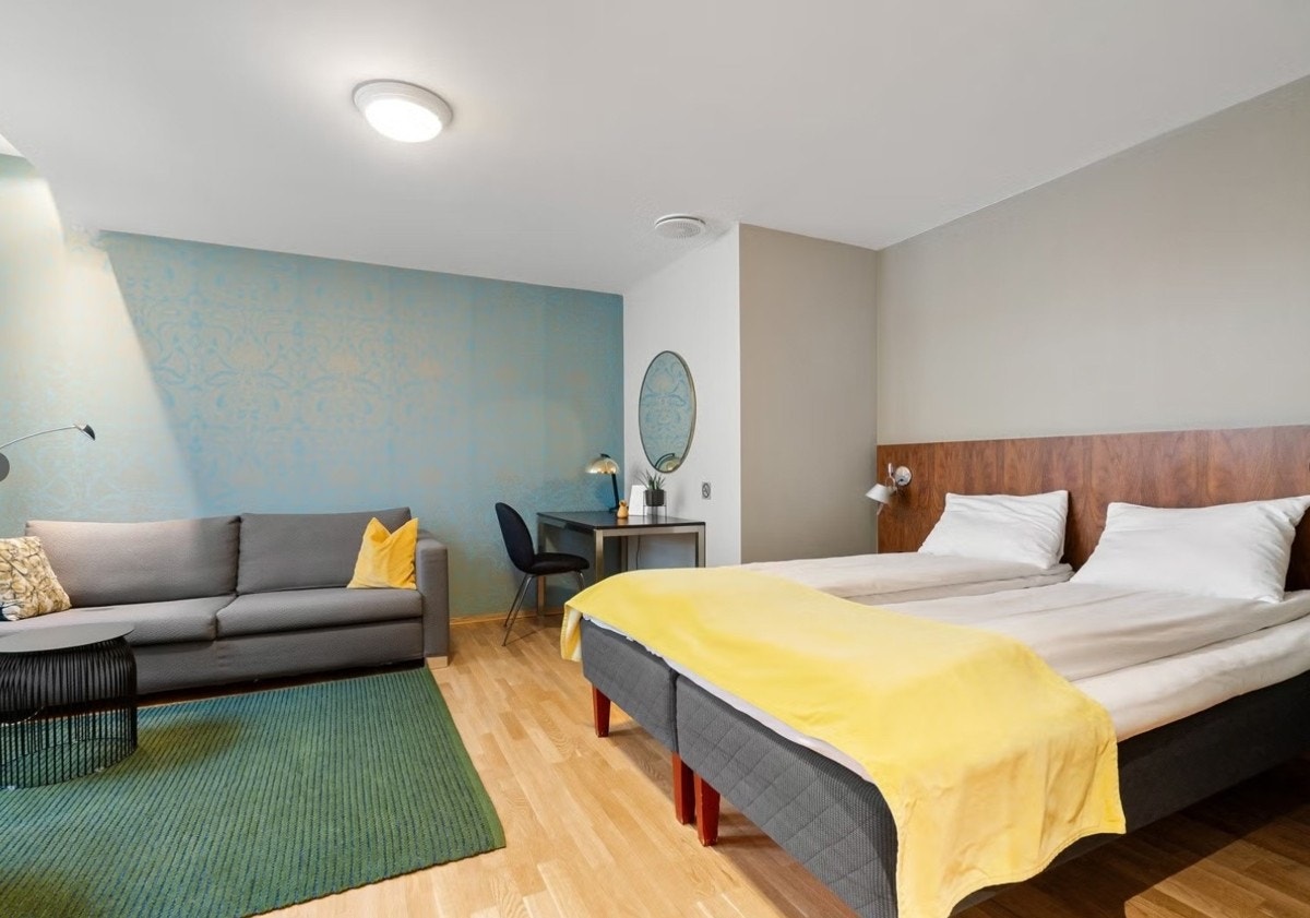 Gjesterom som kan leies rimelig ved besøk Galleribilde