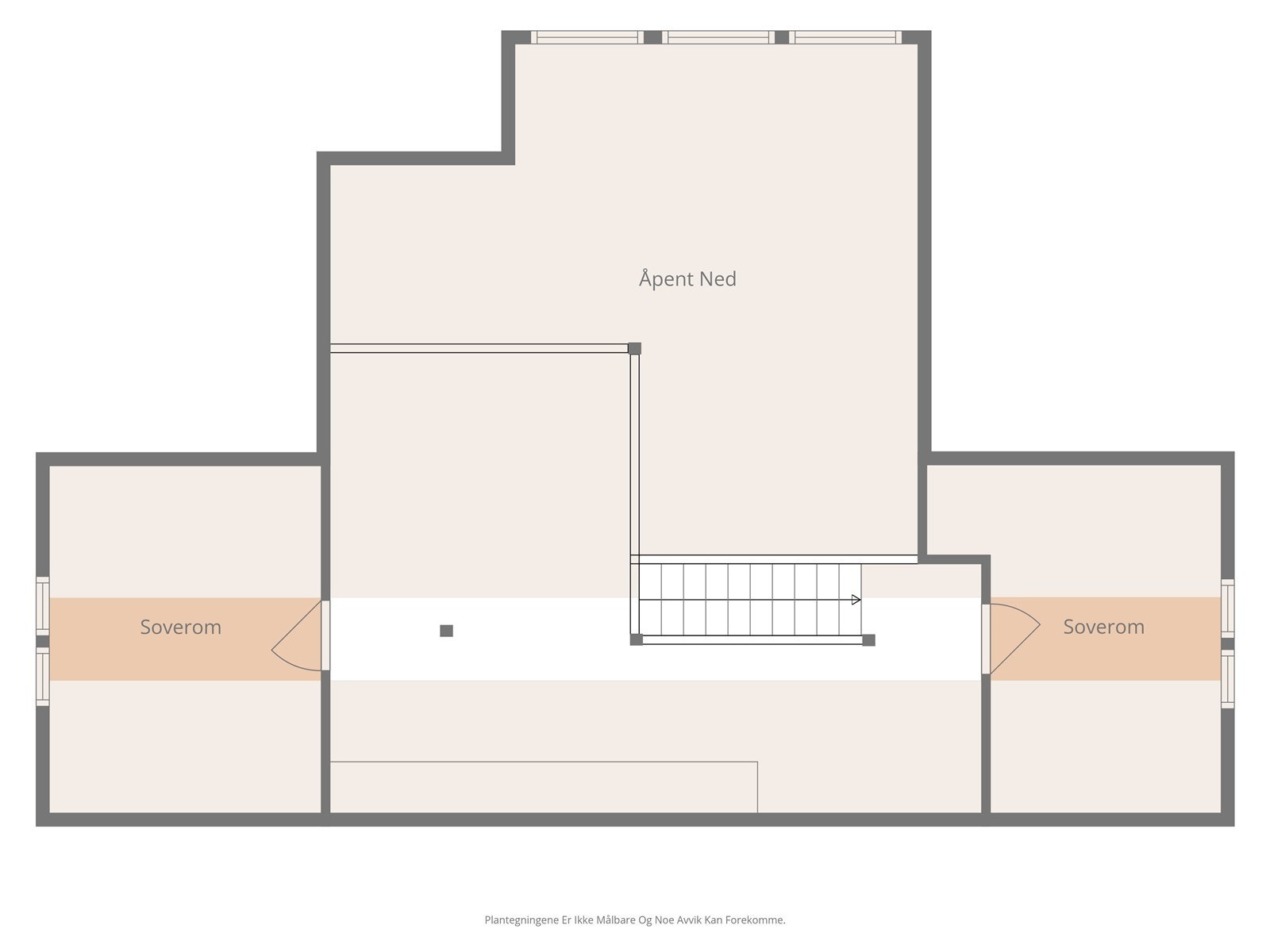 Plantegning hems/ loft Galleribilde
