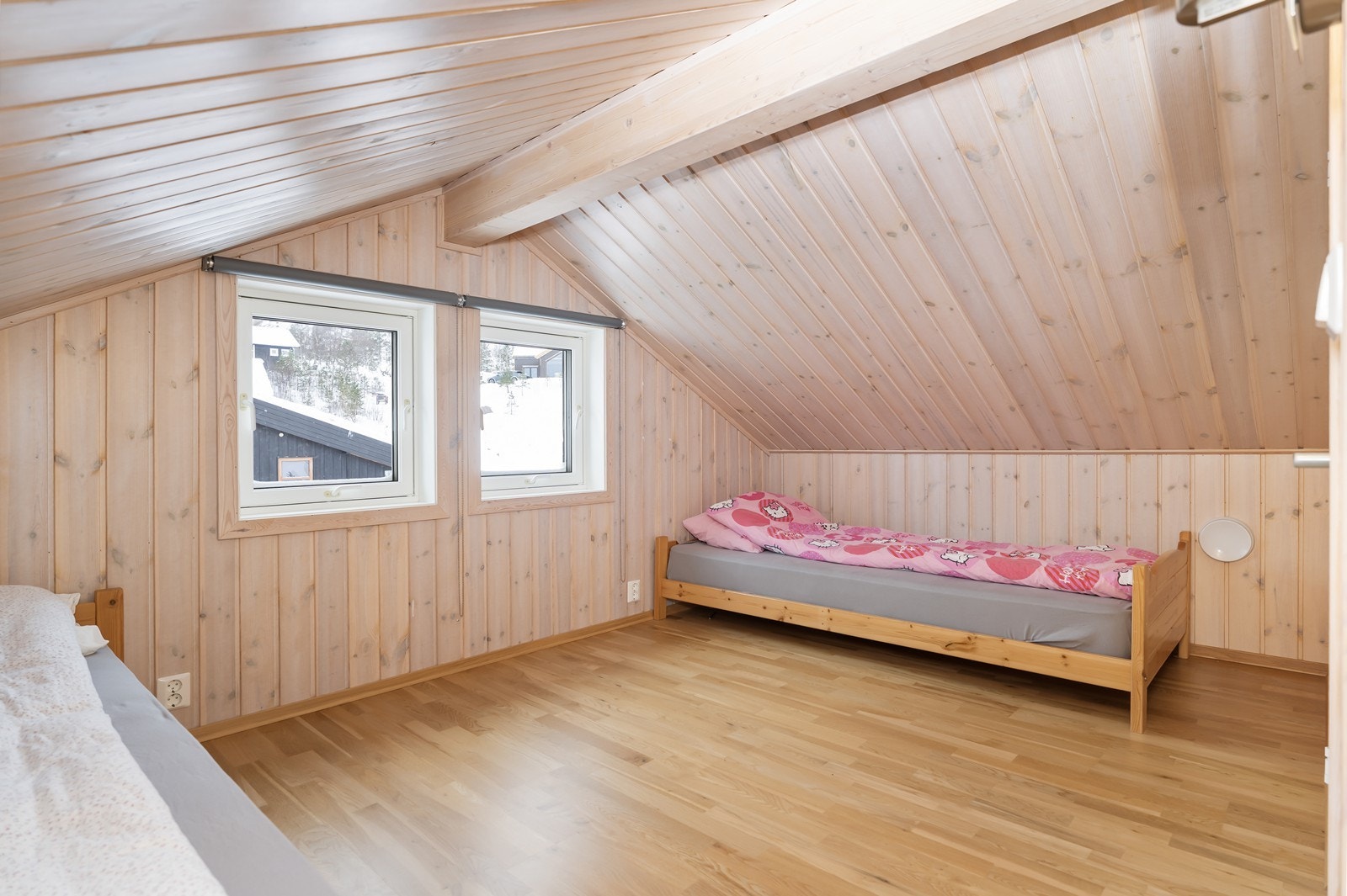 Rom 1 brukes til soverom i dag. Galleribilde