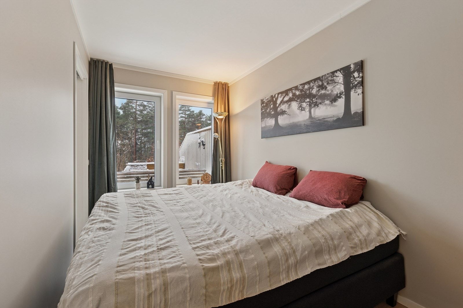 Hovedsoverommet har fin størrelse. Galleribilde