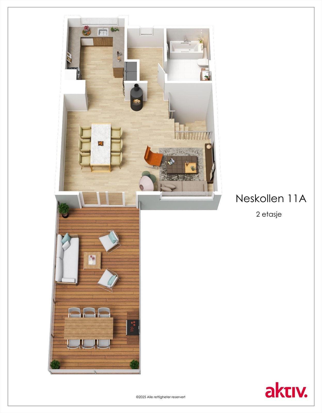 plantegning 2.etg Galleribilde