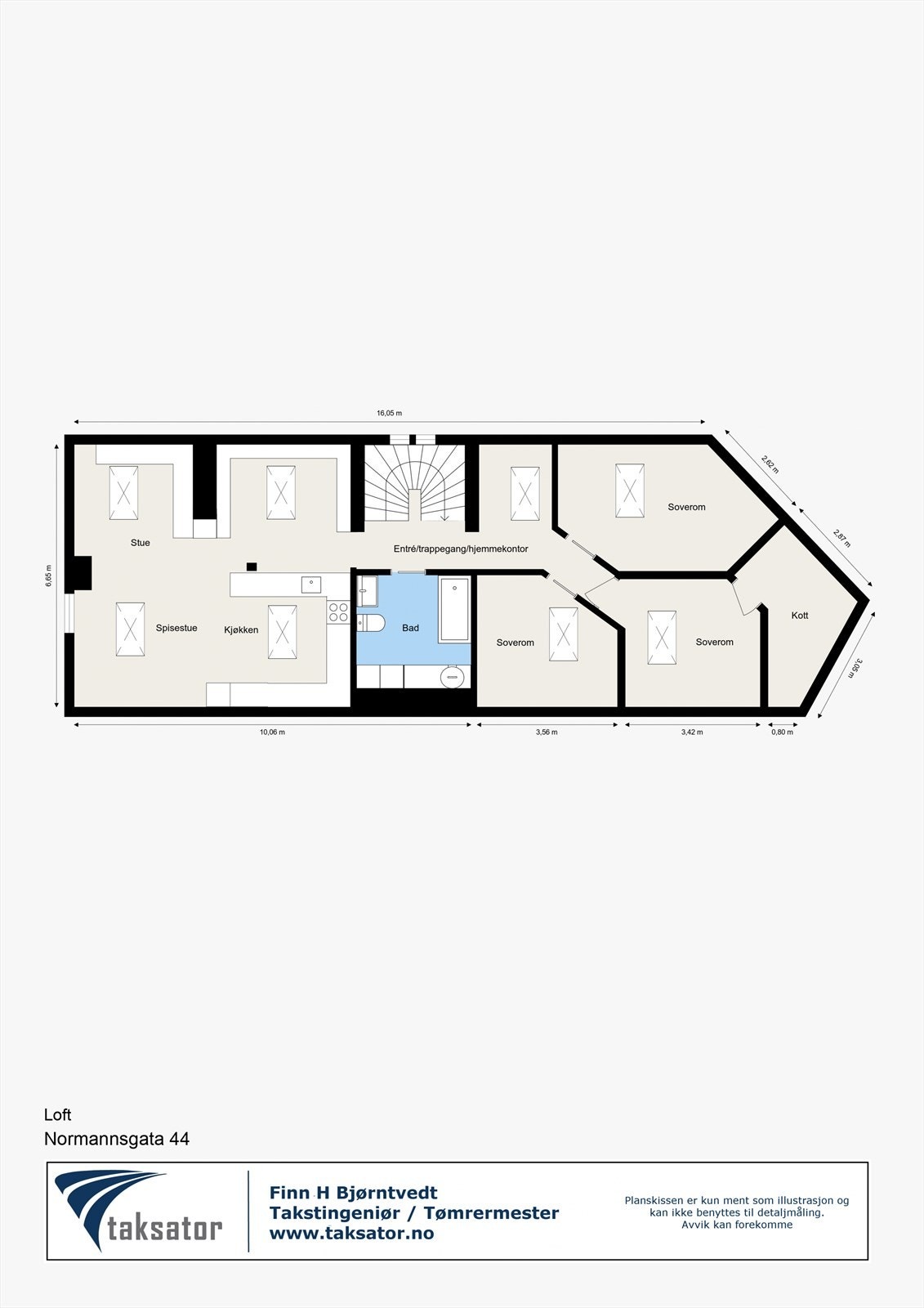 Plantegning. Galleribilde