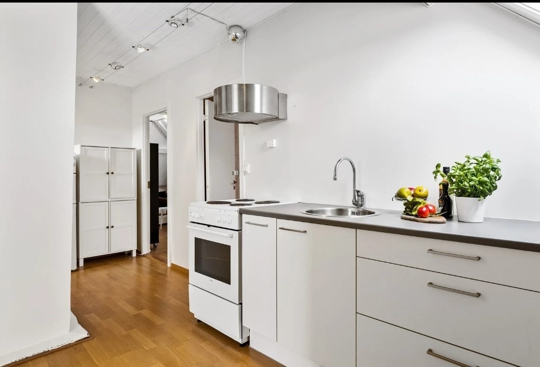 Ekstra kjøkkenkrok i 3. etasje, inkludert ekstra kjøleskap. Galleribilde