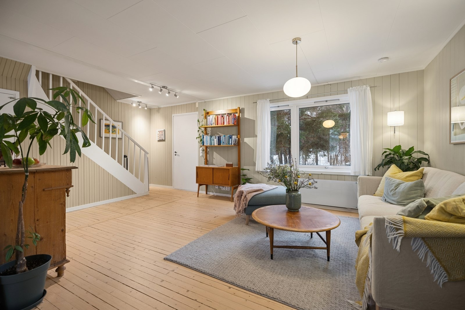 Tiltalende stue Galleribilde