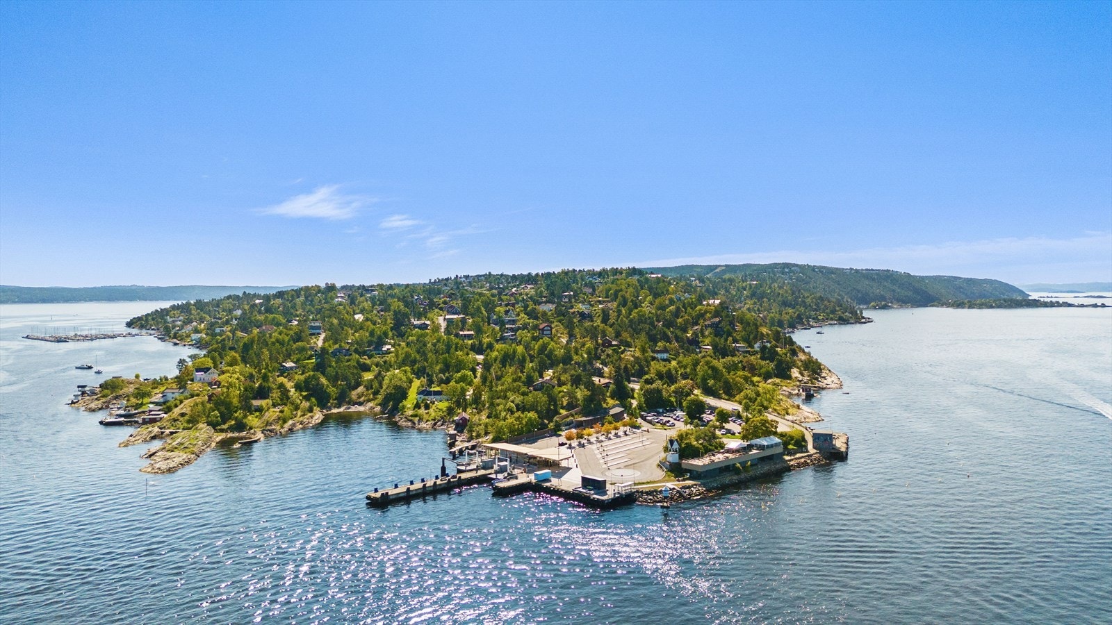 Nesoddtangen brygge Galleribilde