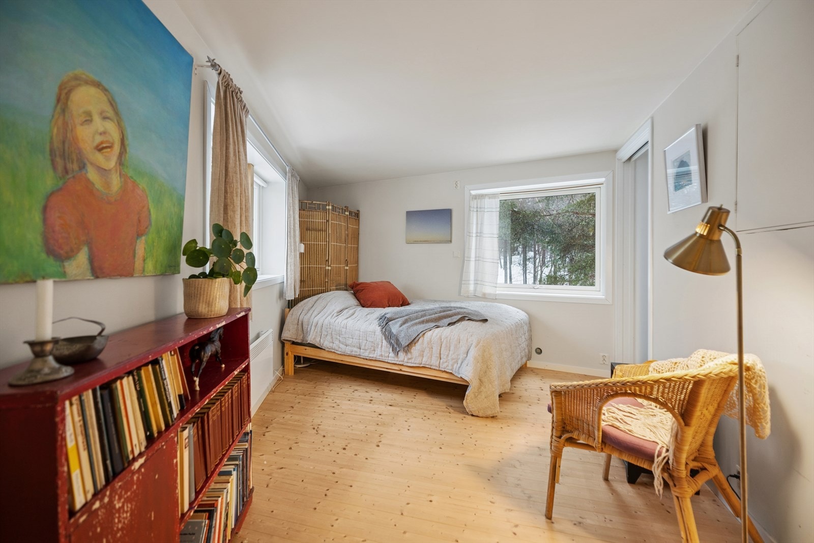 Soverom tilhørende hybel. Galleribilde